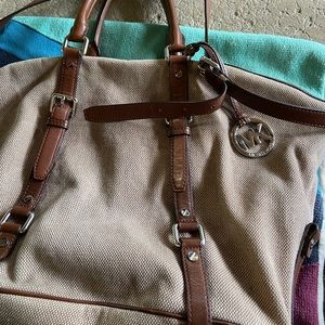 Michael Kors Durable Canvas Bag